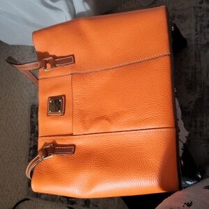 Dooney & Bourke Quincy Small Lexington  Orange